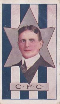 1912-13 Sniders & Abrahams Australian Footballers Star (Series H) #NNO Viv Valentine Front